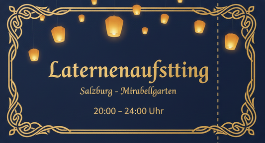 Ticket Laternenaufstieg Salzburg – Mirabellgarten